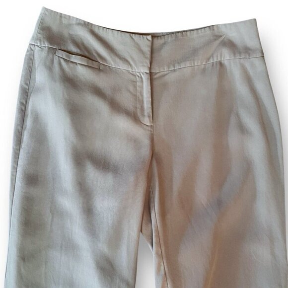 Eileen Fisher Womens Trouser Sz 8 Gray Tencel Straight Wide Leg Minimalist Pant - Picture 4 of 8